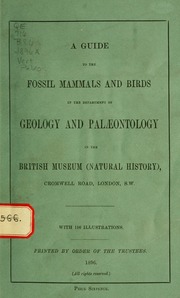 Cover of edition guidetofossilma00brit