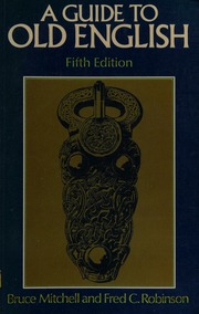 Cover of edition guidetooldenglis0000mitc_b5z8