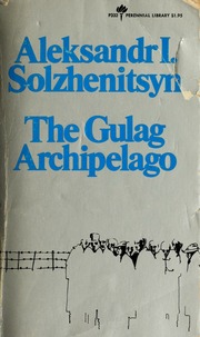 Cover of edition gulagarchipelago1974solz