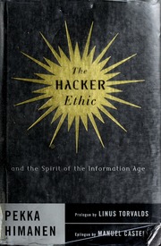Cover of edition hackerethic00pekk