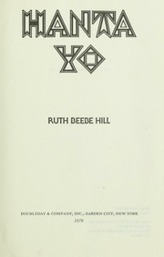 Cover of edition hantayohil00hill