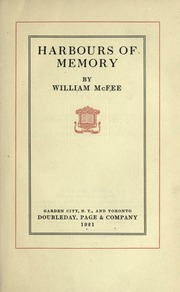Cover of edition harboursofmemory00mcferich