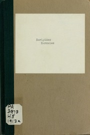 Cover of edition herculesediditan00euriuoft