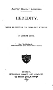Cover of edition hereditywithpre00cookgoog