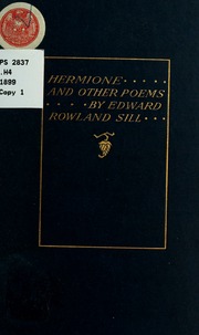 Cover of edition hermioneotherpoe00sill