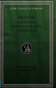 Cover of edition hesiod00hesi