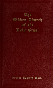 Cover of edition hiddenchurchof00wait