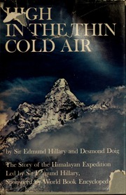 Cover of edition highinthincoldai00hill