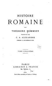 Cover of edition histoireromaine08mommgoog