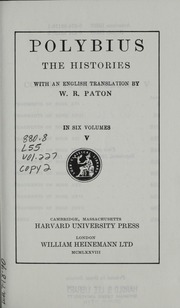 Cover of edition histories05poly