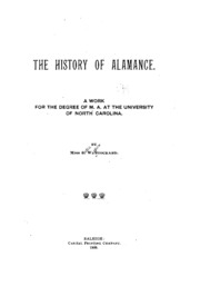 Cover of edition historyalamance00stocgoog