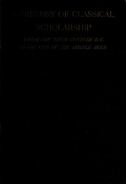 Cover of edition historyofclassic00sand