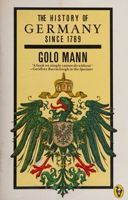 Cover of edition historyofgermany0000mann