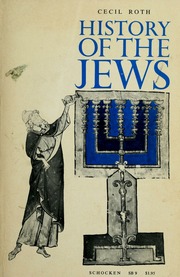 Cover of edition historyofjews00roth