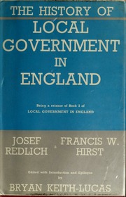 Cover of edition historyoflocalgo00redl