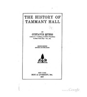 Cover of edition historytammanyh00myergoog