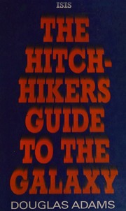 Cover of edition hitchhikersguide0000adam_a9a1