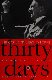 Cover of edition hitlersthirtyday0000turn_s5o6