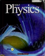 Cover of edition holtphysics00raym