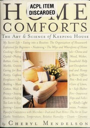 Cover of edition homecomforts00cher