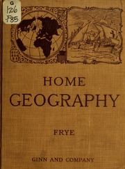 Cover of edition homegeographytyp00frye
