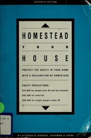 Cover of edition homesteadyourhou00warn