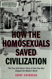 Cover of edition howhomosexualssa00crim