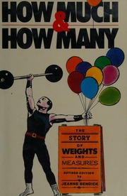 Cover of edition howmuchhowmanyst0000bend