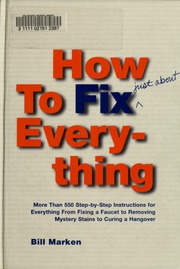 Cover of edition howtofixjustabou00mark