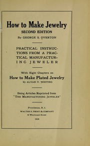Cover of edition howtomakejewelry01over