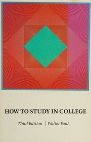 Cover of edition howtostudyincoll0000pauk