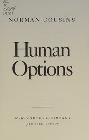 Cover of edition humanoptions0000cous