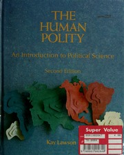 Cover of edition humanpolityintro00laws