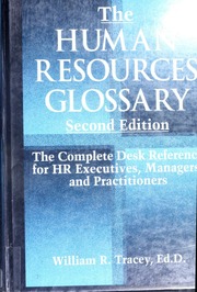 Cover of edition humanresourcesgl00trac