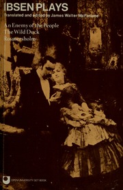 Cover of edition ibsenplays00ibse