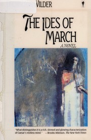 Cover of edition idesofmarch0000wild
