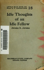 Cover of edition idlethoughts00jero