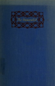 Cover of edition immorali00gide