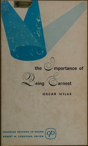 Cover of edition importanceofbein0000wild_e7z8