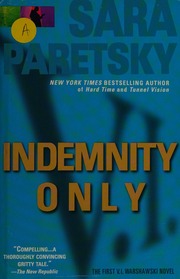 Cover of edition indemnityonlynov0000pare_w3q4