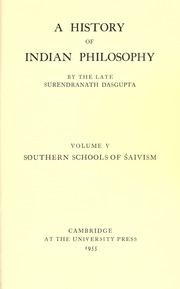 Cover of edition indianphilosophy05dasguoft