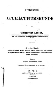 Cover of edition indischealterth12lassgoog