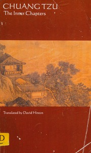 Cover of edition innerchapters0000zhua