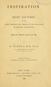 Cover of edition inspirationeight1896sand