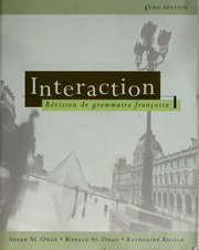 Cover of edition interactionbooka00rona