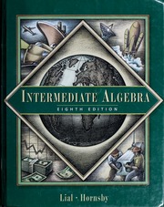 Cover of edition intermediatealg000lial