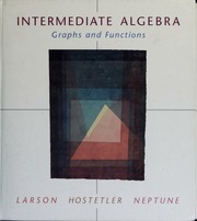 Cover of edition intermediatealge00lars