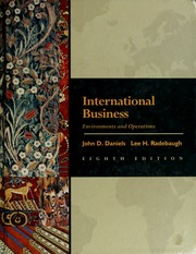 Cover of edition internationalbus00dani