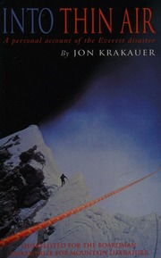 Cover of edition intothinairperso0000krak_b4e0