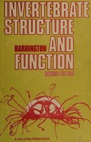 Cover of edition invertebratestru0000barr